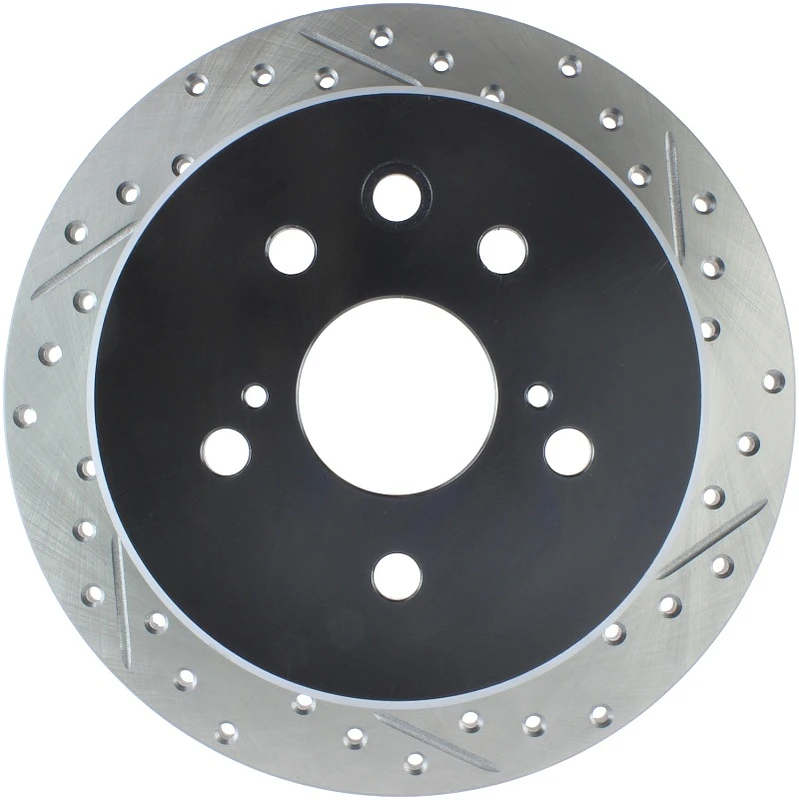 stoptech_127.44142L-6794f9ac3c44a StopTech 06-10 Lexus IS 250/IS 300/IS 350 SportStop Slotted & Drilled Left Rear Rotor