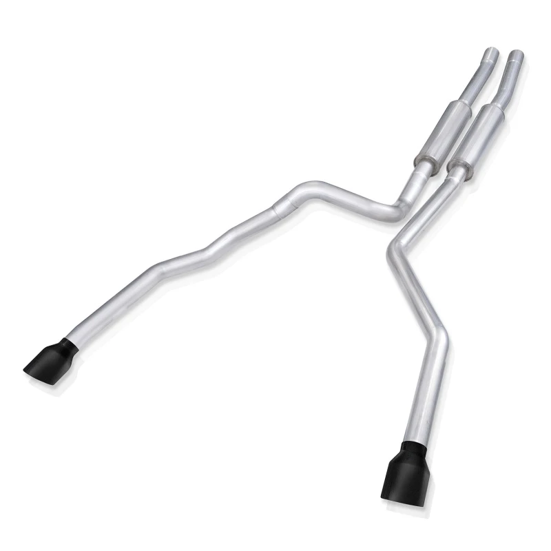 Stainless Works 21-24 Ram TRX 6.2L Legend Catback w/ Matte Black Tips