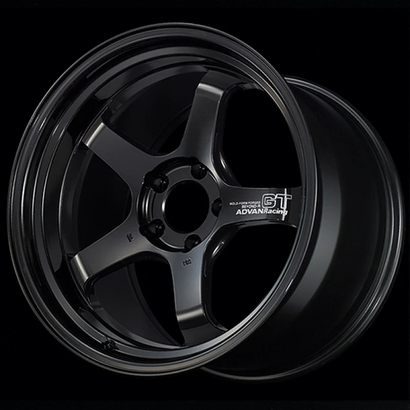 Advan GT Beyond-R 18X9.0 / +25 Offset / 5x114.3 BC / 73mm Bore / Racing Titanium Black