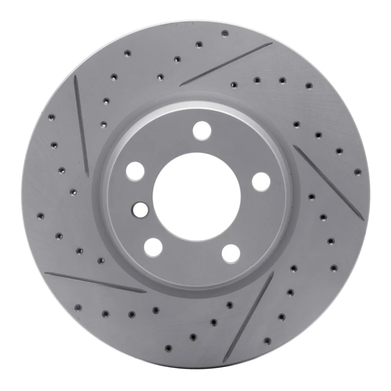 DFC 12-18 BMW 428I Front Left Drilled & Slotted Geoperformance Rotor