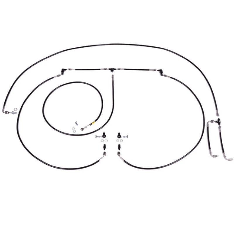 Chase Bays Chevrolet Corvette C5/C6 Inline/Pass-Thru OE MC & Brake Lines Hydro Handbrake Line Kit