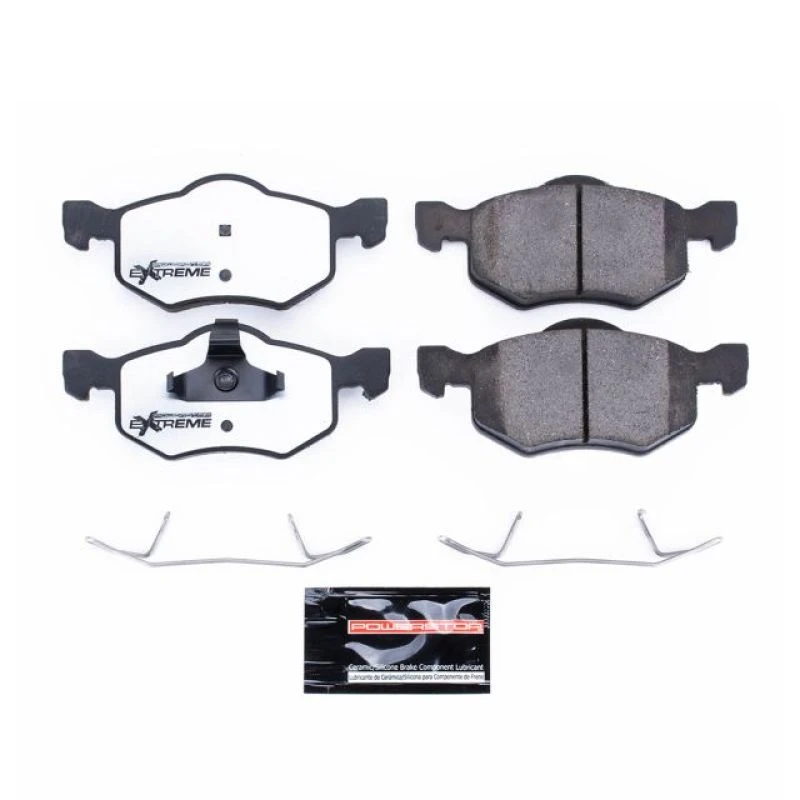 powerstop_Z36-843-67944b302c084 Power Stop 01-07 Ford Escape Front Z36 Truck & Tow Brake Pads w/Hardware