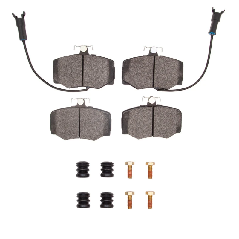 DFC 87-89 Jaguar XJ12 Front 5000 Advanced Semi Metallic Brake Pads and Hardware Kit