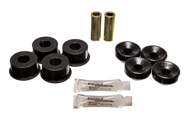 Energy Suspension 90-97 Honda Accord/Odyssey / 92-01 Prelude Schwarze Vordere Stoßdämpfer Ober- und Unterbushi