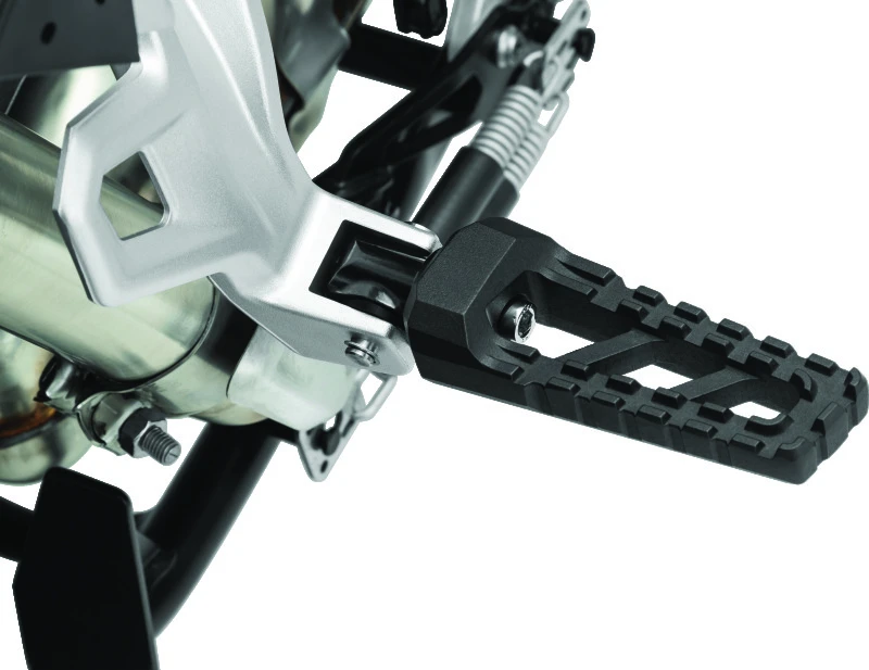 Kuryakyn Splined Fußrastenadapter hinten Satin Schwarz für BMW