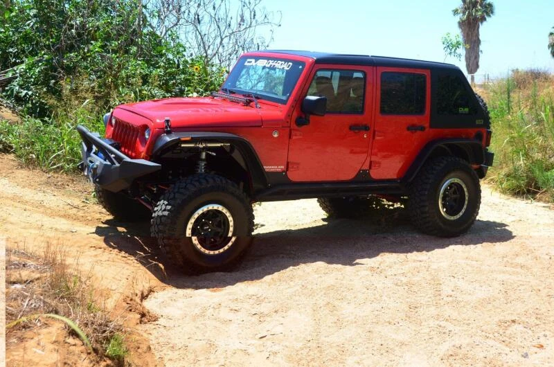 DV8 Offroad Fast Back Hard Top für 07-18 Jeep Wrangler JK 4-Türer
