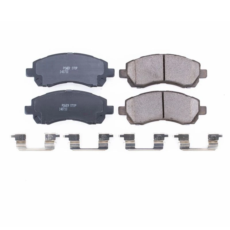 Power Stop Front Z17 Evolution Ceramic Brake Pads w/Hardware for 97-01 Subaru Impreza