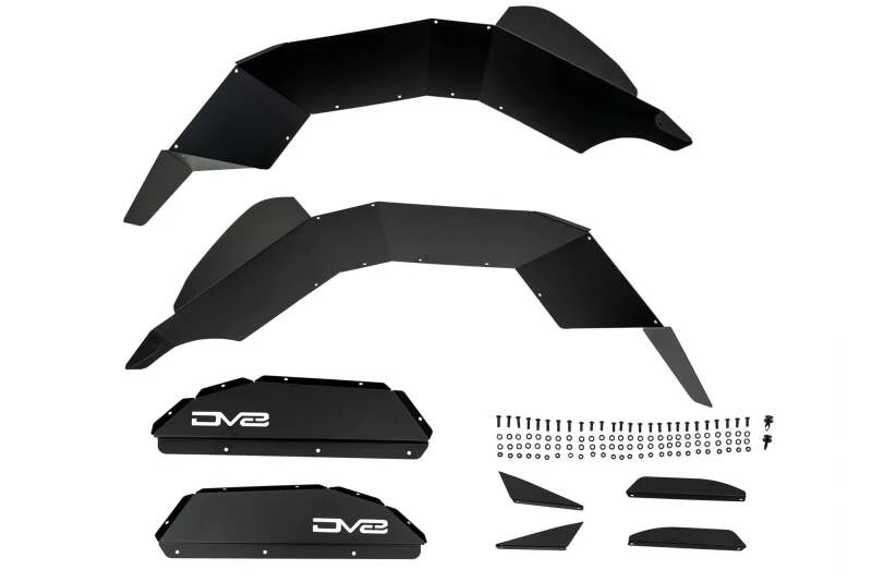 DV8 Offroad Hinterer Radkastenauskleidung für 2020–2024 Jeep Gladiator JT