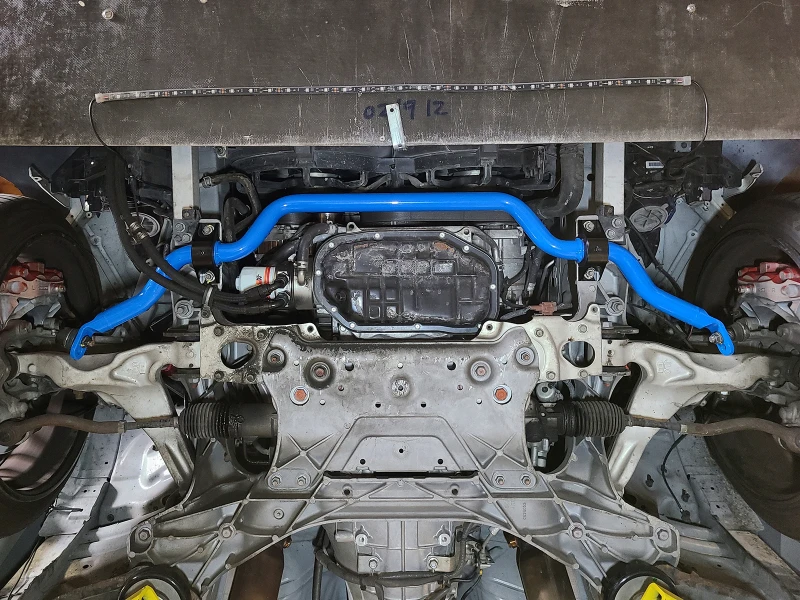 aFe 09-20 Nissan 370Z V6-3.7L Vorder- und Hinterachse-Stabilisator-Set - Blau