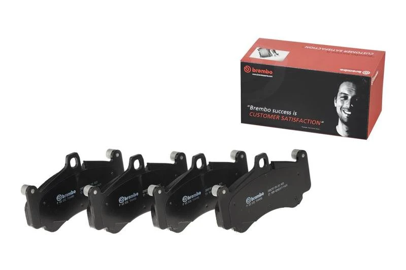 Brembo 03-06 Mercedes-Benz CL55 AMG Premium Low-Met OE-Äquivalent Pad - Vorne
