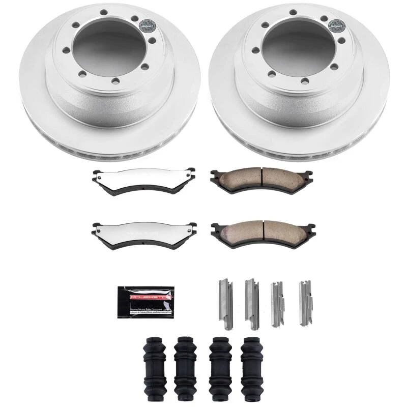 Power Stop 03-05 Ford E-350 Club Wagon Rear Z36 Coated Truck & Tow Brake Kit