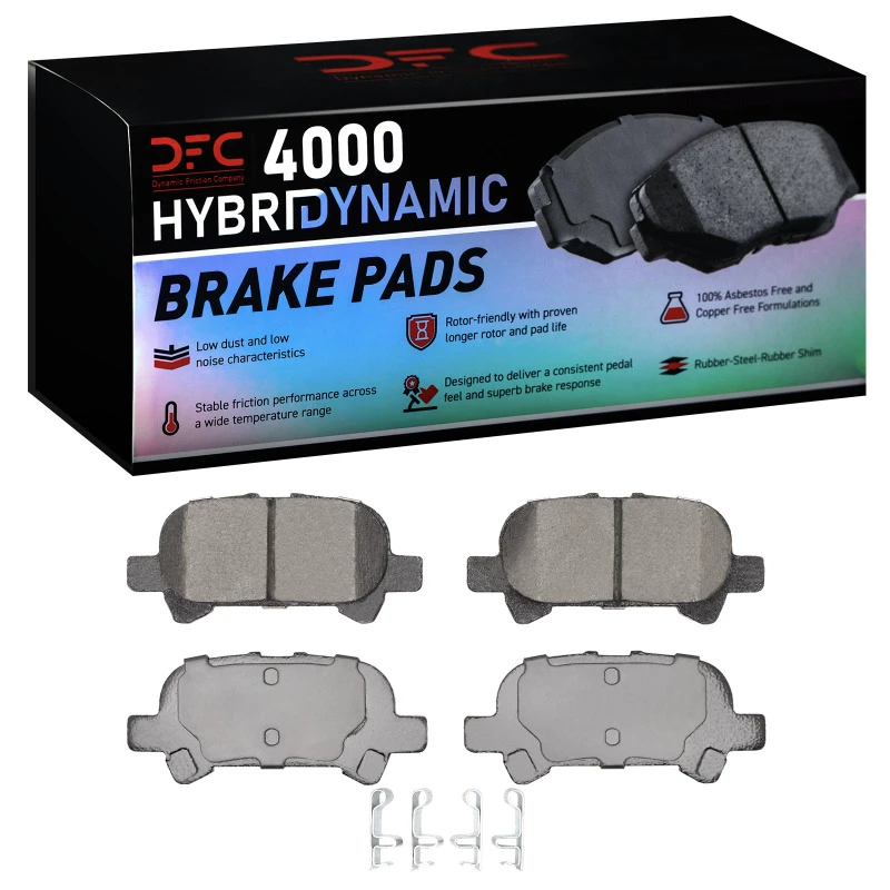 DFC 00-08 Toyota Solara Rear 4000 Hybridynamic Brake Pads