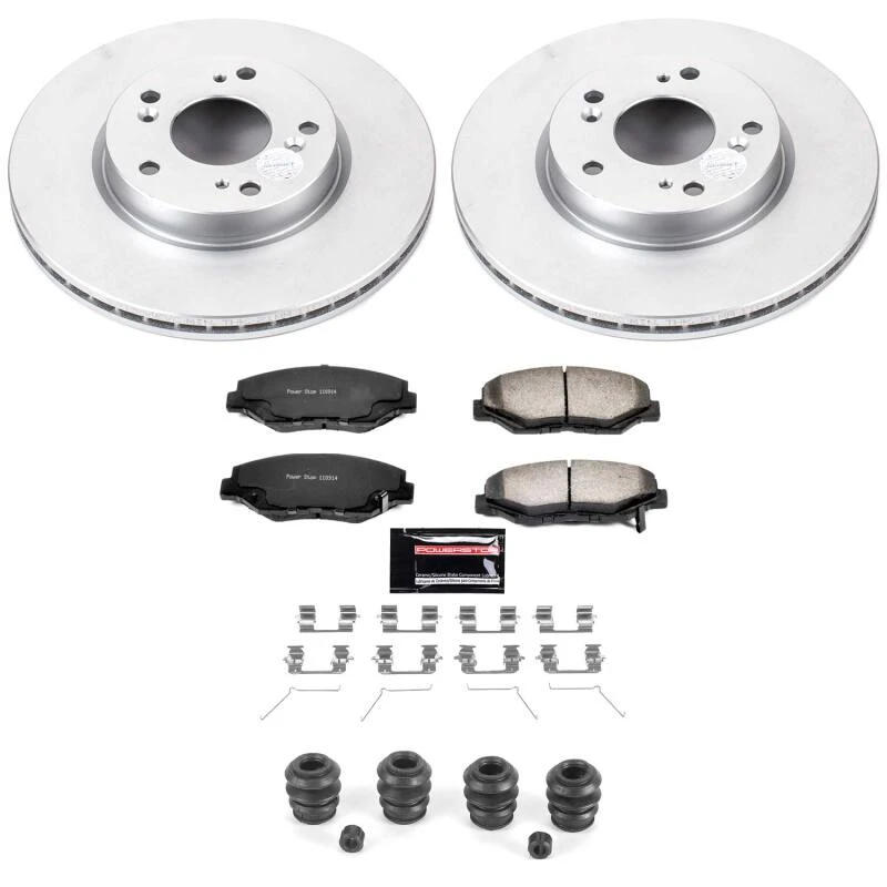 Power Stop 2013 Acura ILX Front Z36 Coated Truck & Tow Brake Kit