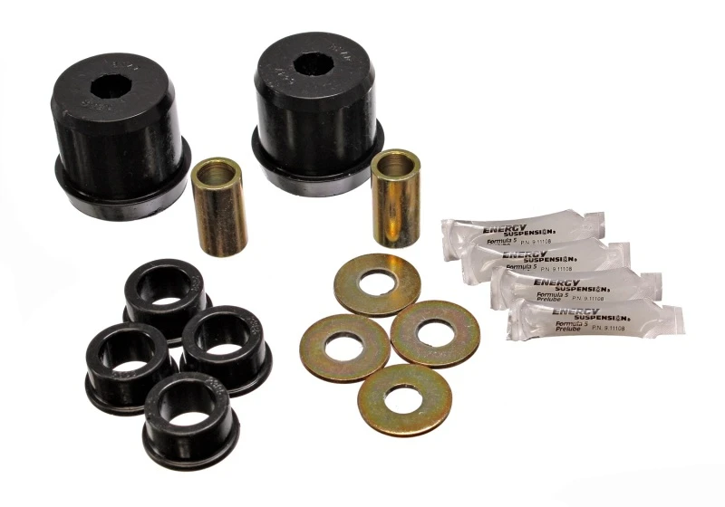 Energy Suspension 00-03 Nissan Maxima Schwarz Vorderer Kontrollarm-Buchsen-Satz