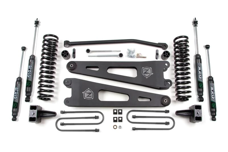 Zone Offroad 4 Zoll Radius Arm System für 2005–2007 Ford Super Duty
