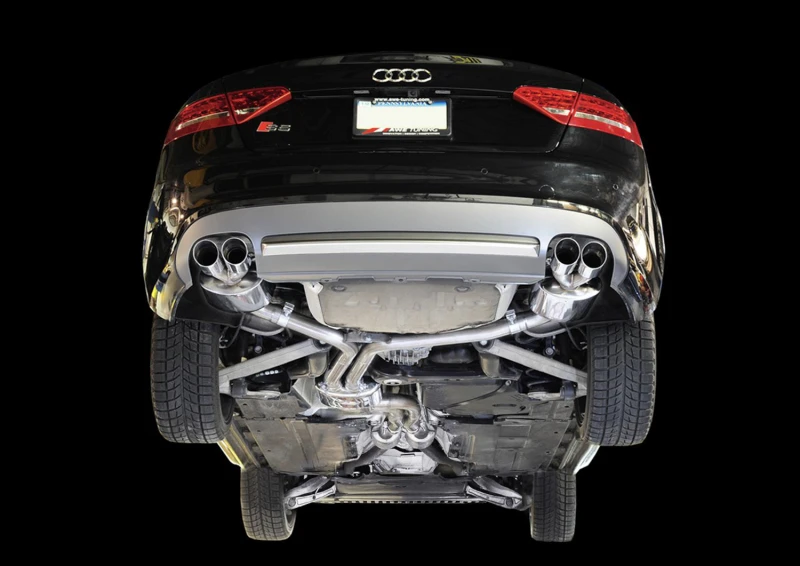 AWE Tuning Audi B8.5 S5 3.0T Touring Edition Abgasanlage - Polierte Silber-Spitzen (90mm)