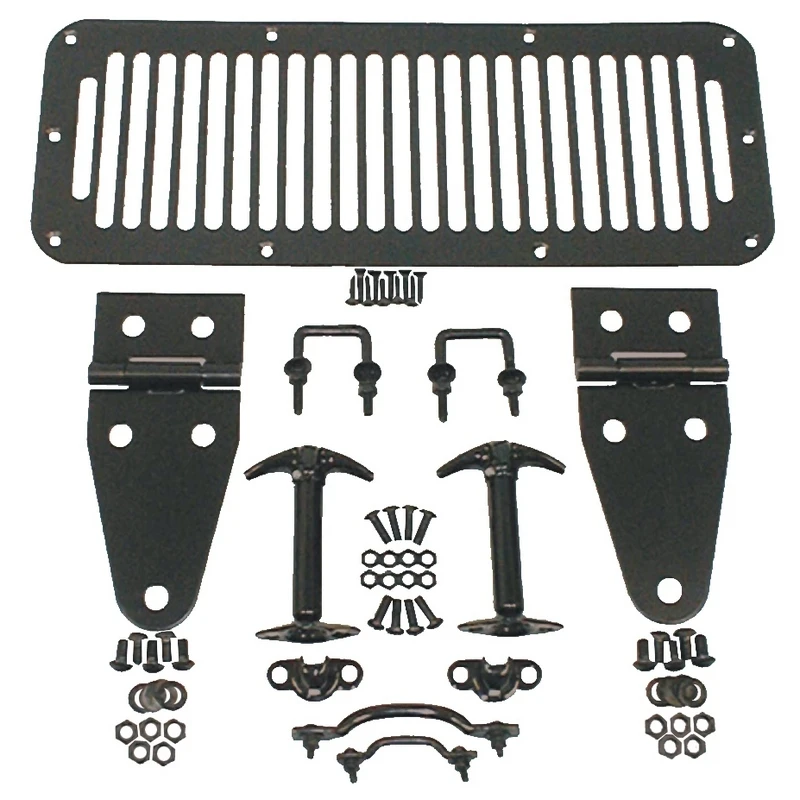 Rugged Ridge 78-95 Jeep CJ / Jeep Wrangler Schwarzes Hauben-Kit