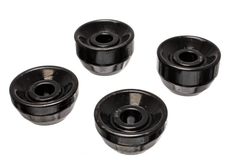 Energy Suspension 90-97 Honda Accord/Odyssey / 92-96 Honda Prelude Schwarzes Federbein-Gelenklager-Set