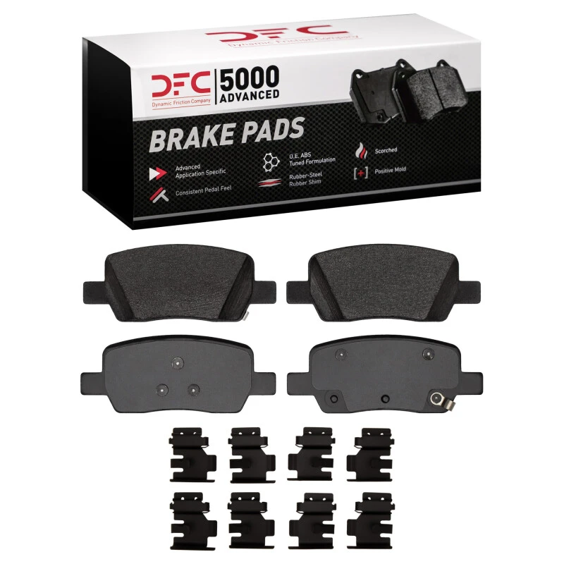 DFC 21-26 Hyundai Palisade Rear 5000 Advanced Ceramic Brake Pads and Hardware Kit