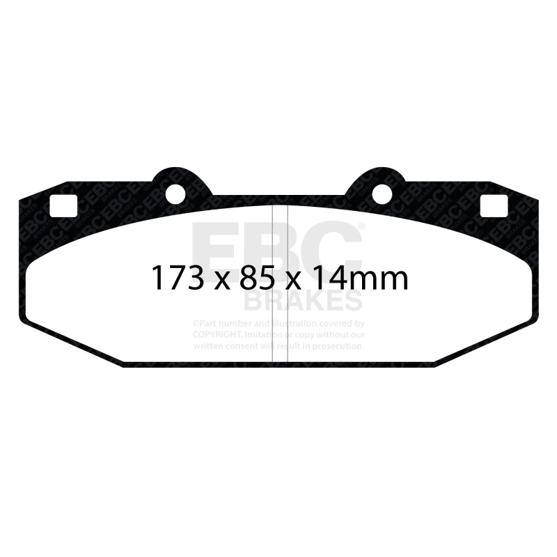 EBC Stoptech 63.309.1303.1 Caliper Bluestuff Brake Pads
