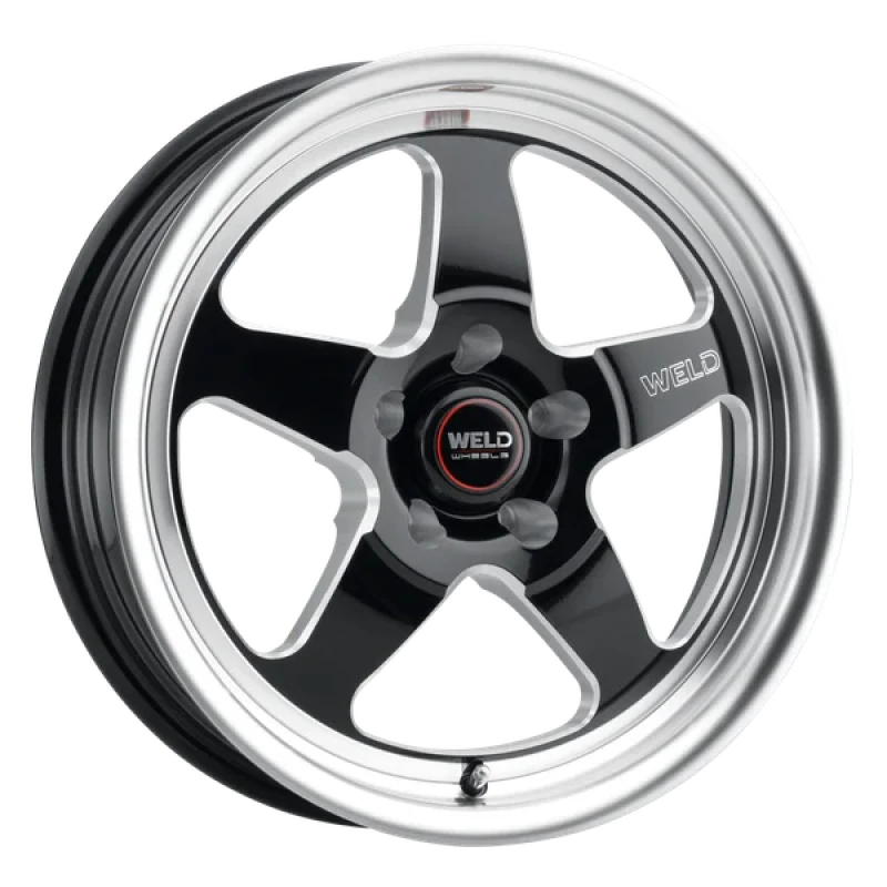 Weld 17x10 Ventura Drag 5x114.3 ET49 BS 7.42 Gloss BLK MIL DIA 78.1