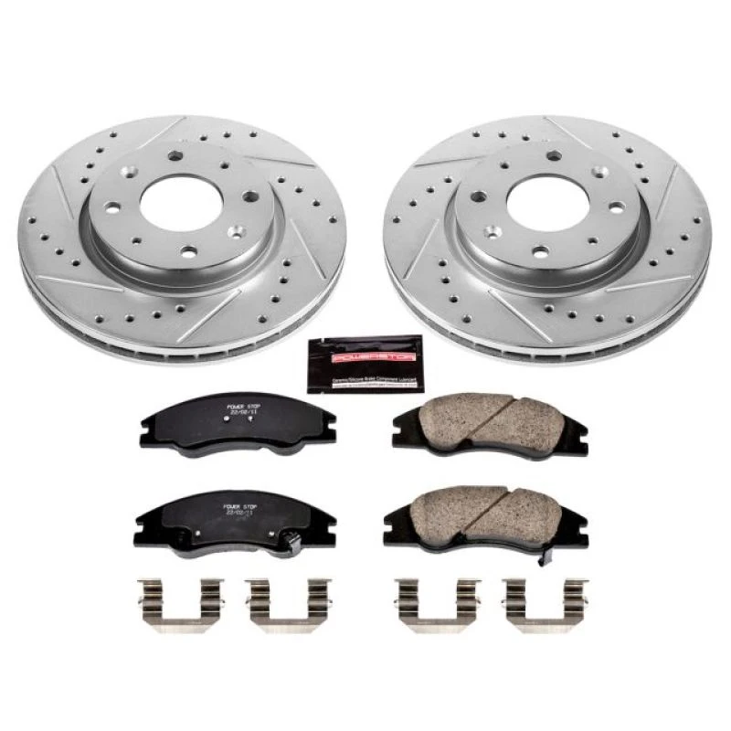 powerstop_K5903-6794533997d34 Power Stop 04-09 Kia Spectra Front Z23 Evolution Sport Brake Kit