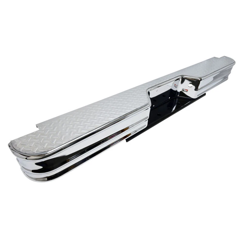 Westin/Fey 67-96 F-Series Style Side / 97-98 F-250/350 HD Diamondstep Universal Bumper - Chrome