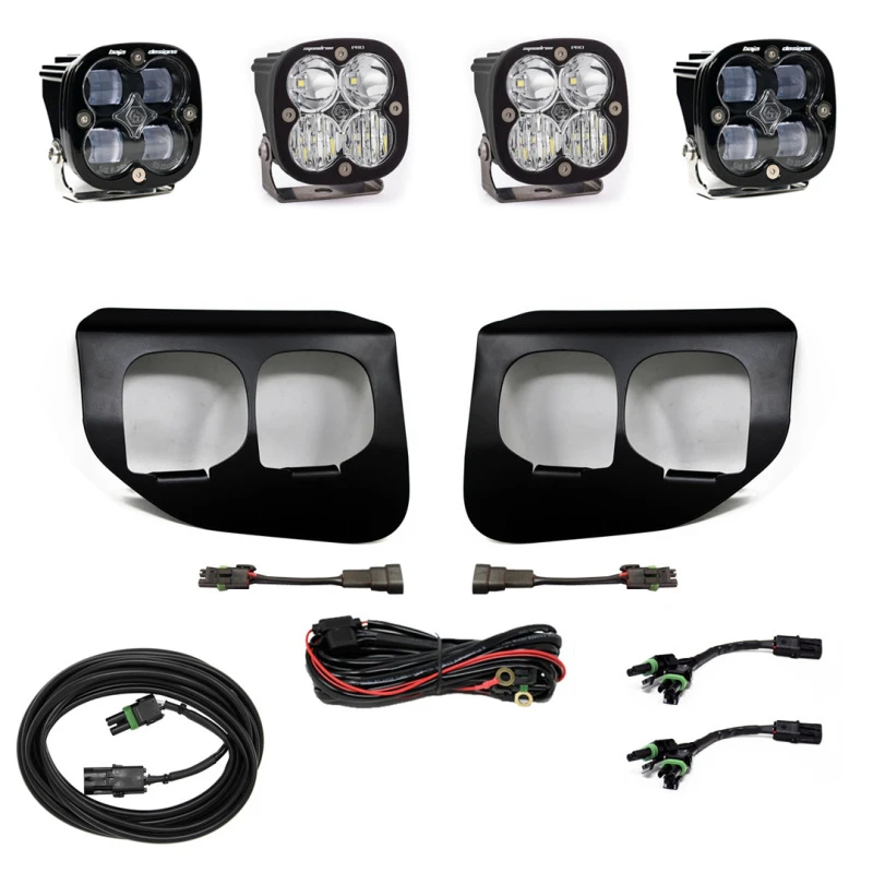 Baja Designs Ford Super Duty (20-On) Fog Lights Dual FPK SAE/Pro DC
