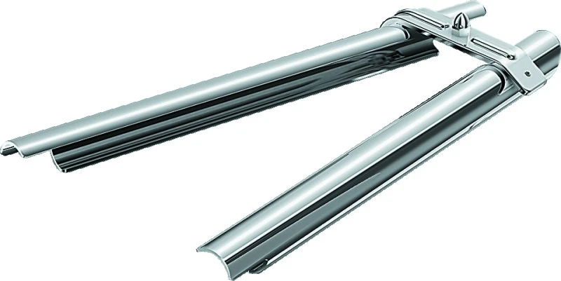 Kuryakyn Downtube Covers für 00-06 Softail in Chrom