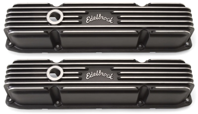Edelbrock Ventildeckel Classic Series Chrysler 383/440 CI V8 Schwarz