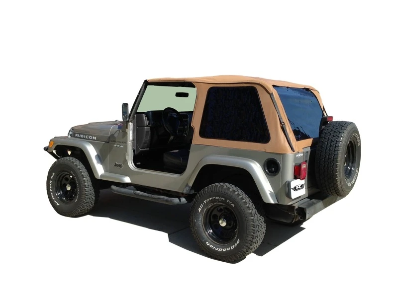 Rampage Frameless Soft Top Kit für 1997–2006 Jeep Wrangler