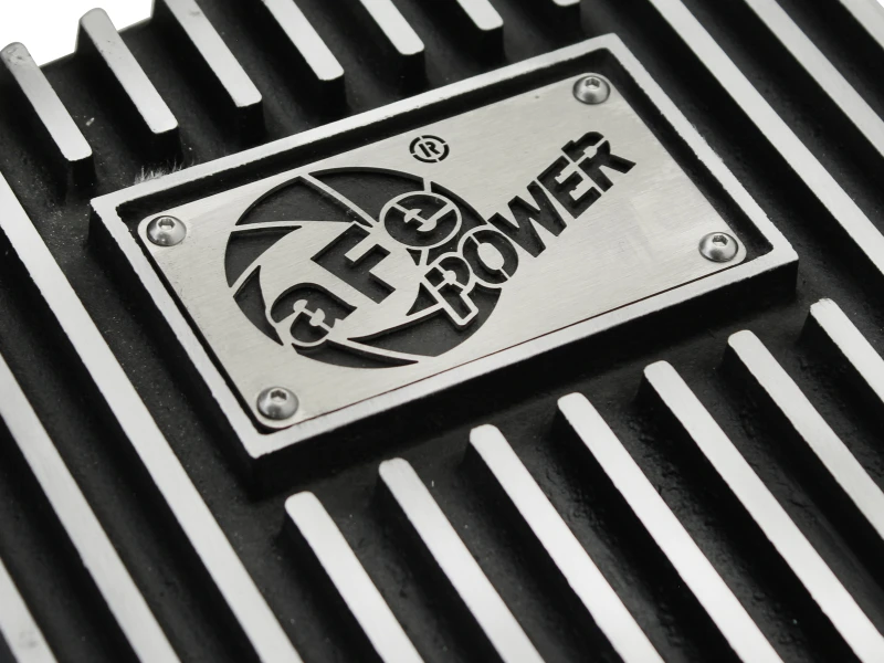 aFe Power Getriebe-Pfanne Schwarz Feinbearbeitet 09-14 Ford 6R80 F-150 Trucks