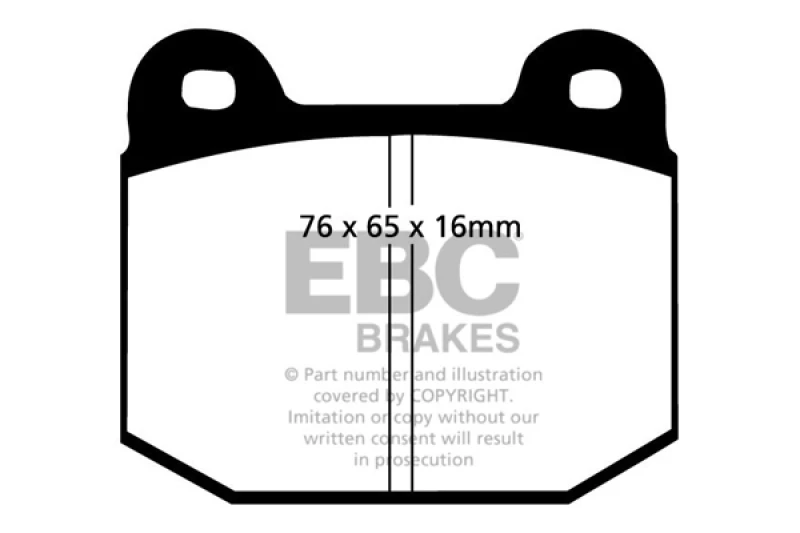 ebc_DP3197C-67931f95290b2 EBC 87-92 Alfa Romeo 75 1.6 Greenstuff Front Brake Pads