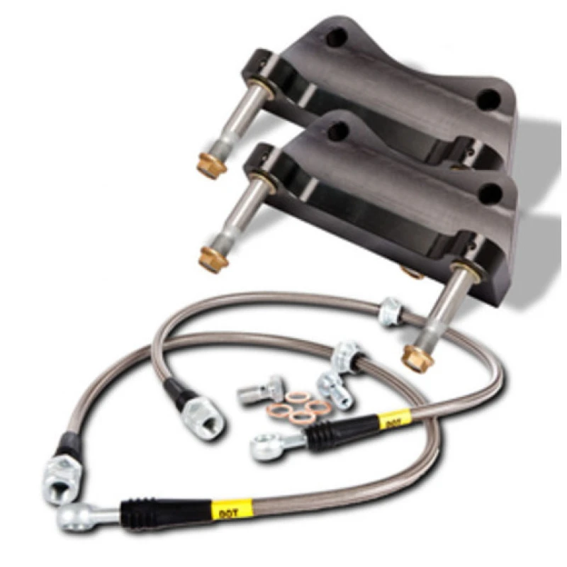 stoptech_83.160.0047.52-6797602bdf81d StopTech 06-08 350Z (Non-Track) / 09-10 Nissan 370Z Sport Model Only Rear BBK w/ Red ST-41 Calipers