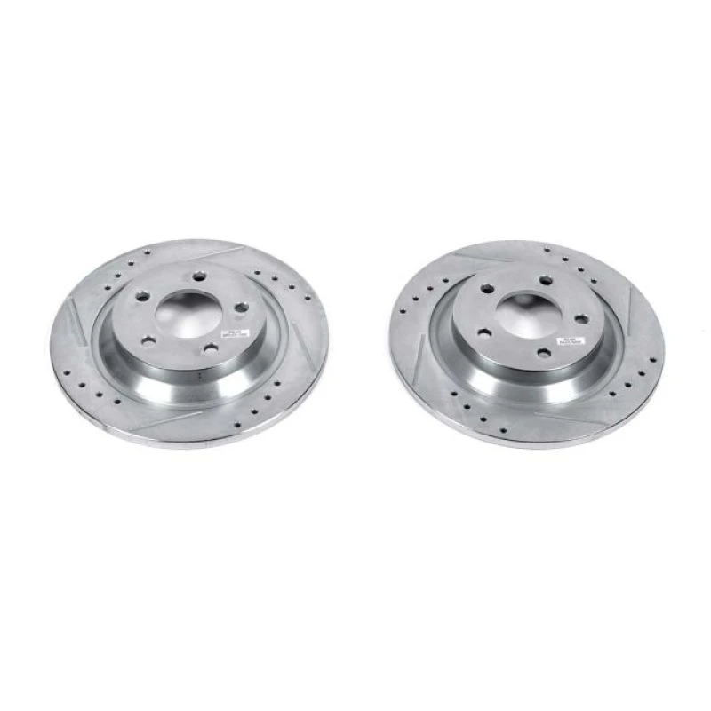powerstop_JBR1356XPR-67944bf51a28c Power Stop 06-10 Mazda 5 Rear Evolution Drilled & Slotted Rotors - Pair
