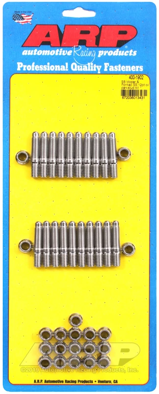 ARP SB Mopar & Pontiac SS 12pt Ölwanne Schraubensatz