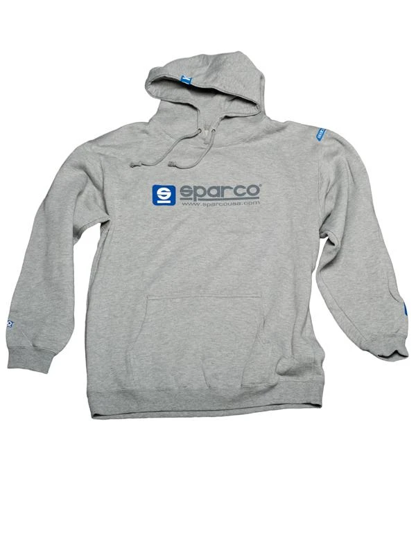 Sparco Swtshrt Hooded Www Grey Xsml
