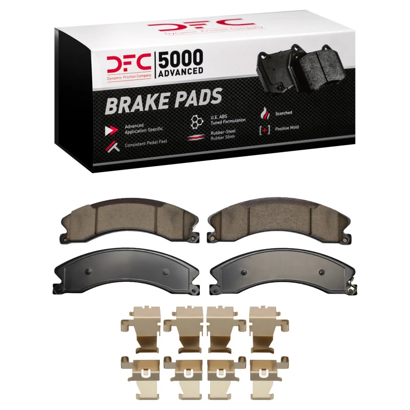DFC 12-24 Nissan NV2500 Rear 5000 Advanced Ceramic Brake Pads and Hardware Kit