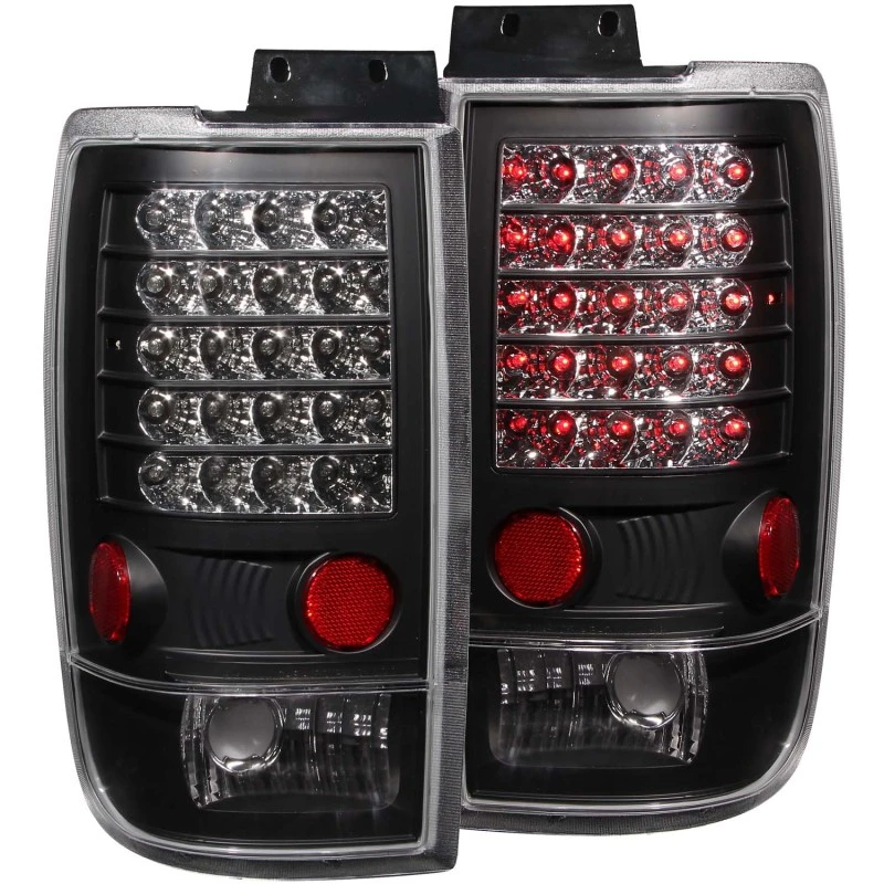 ANZO 1997-2002 Ford Expedition LED-Rückleuchten Schwarz
