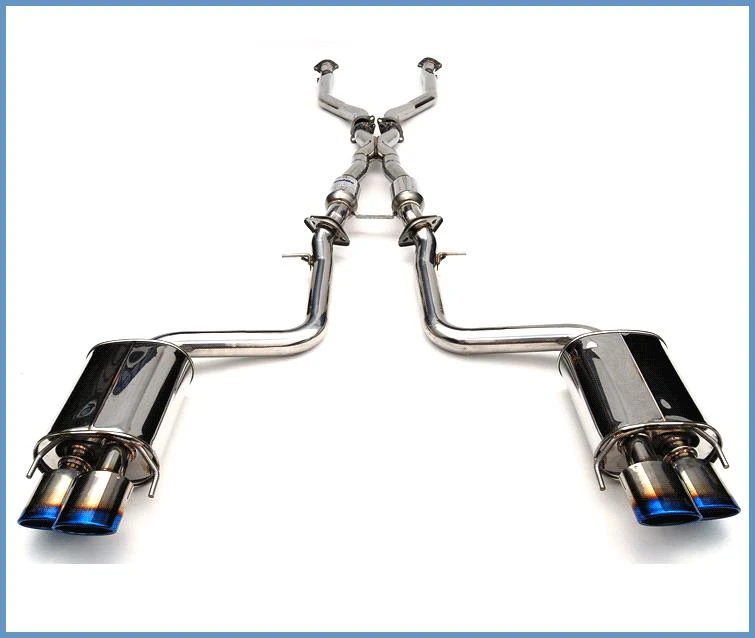 Invidia Q300 Catback Exhaust with Rolled Titanium Tips for 14+ Lexus RCF Q300H