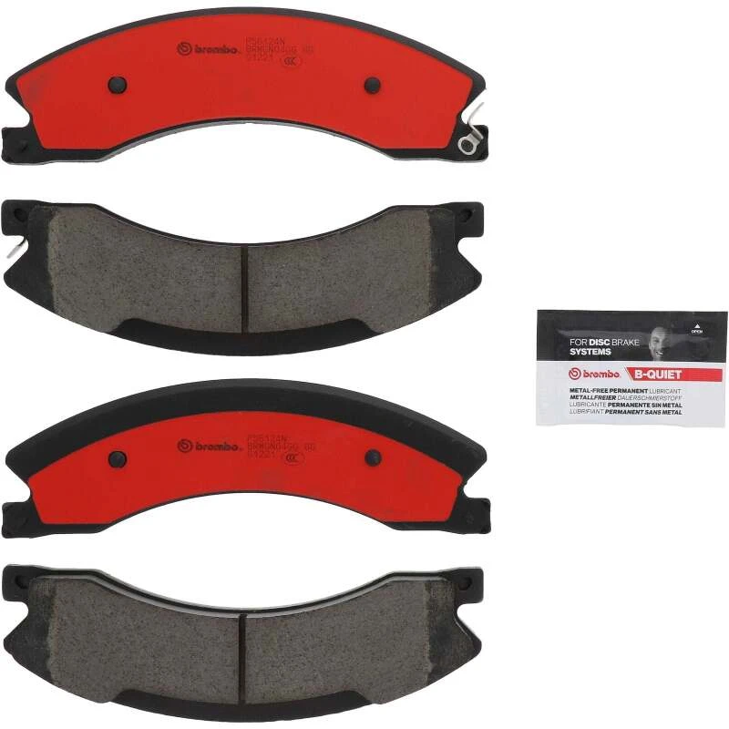 Brembo OE Vorderradbremsbeläge für 2012–2021 Nissan NV1500/NV2500, 2012–2020 NV3500 und 2017 Nissan Titan