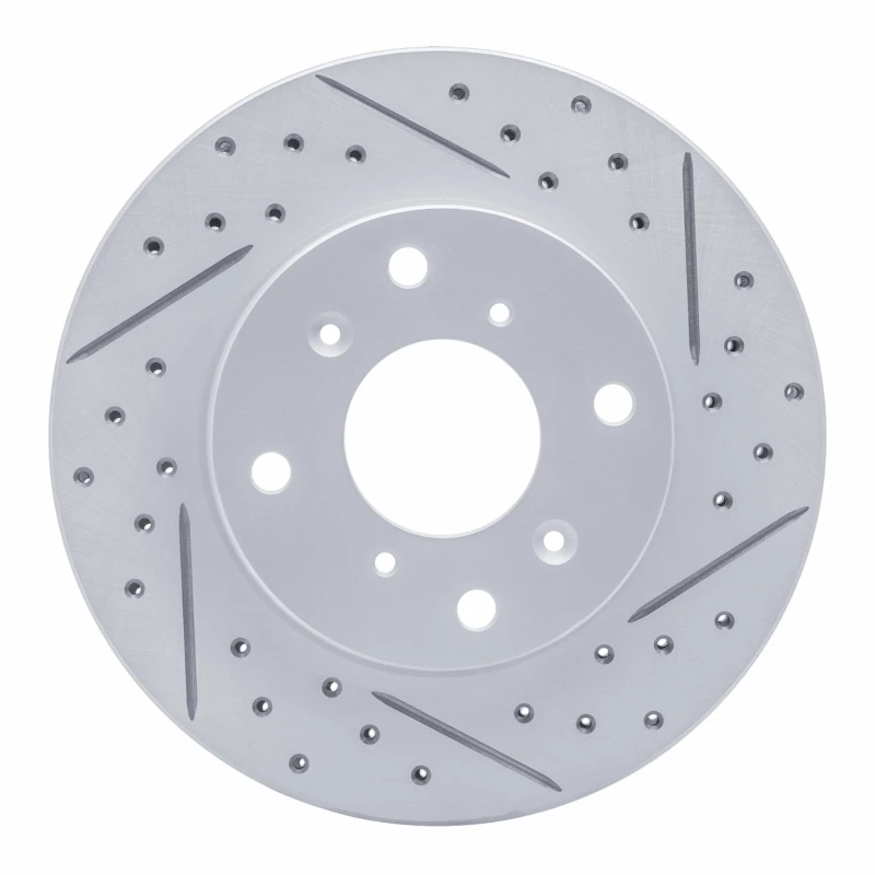 DFC 98-02 Acura Cl Front Right Drilled & Slotted Geoperformance Rotor