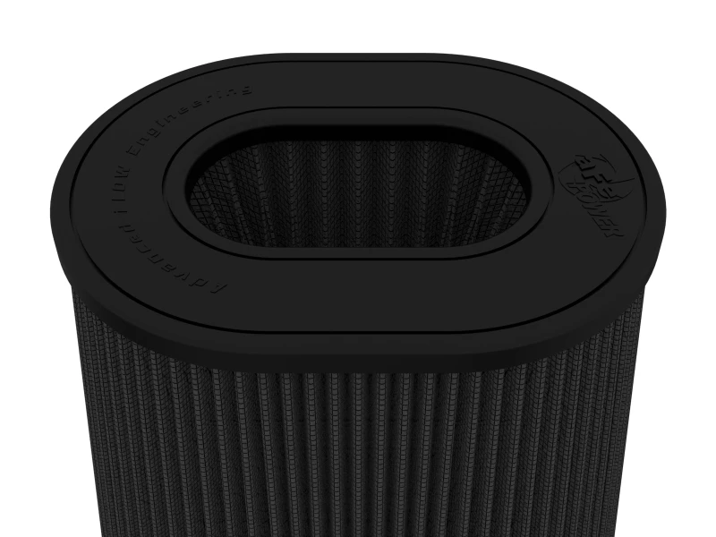 aFe Magnum FORCE Intake Air Filter w/Black Pro 5R 5-1/2IN F x (10x8)IN B x (8x6) T (Inverted) x 9IN