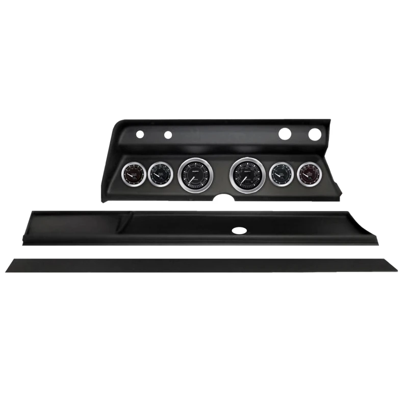 Autometer Chrono Direktmontage-Dash-Kit 1967 Chevy Chevelle (2 x 3-3/8 Zoll / 4 x 2-1/16 Zoll)