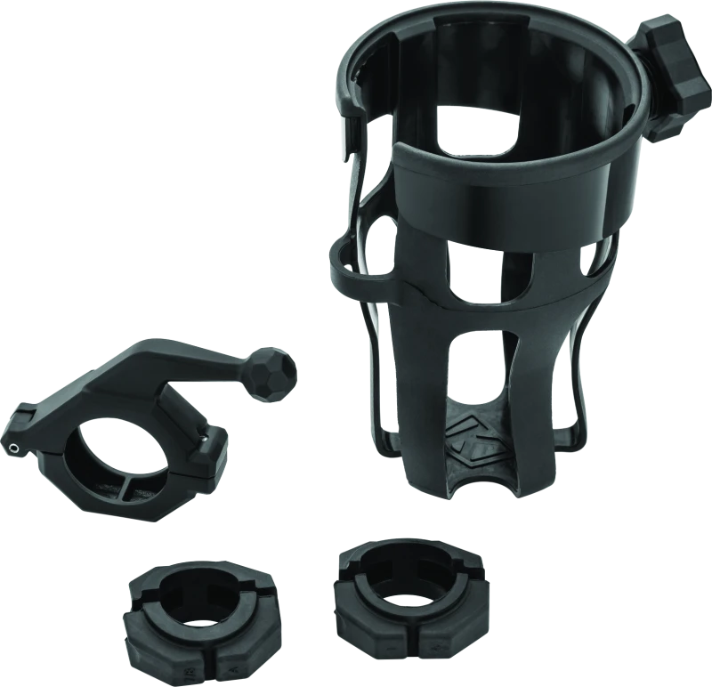Kuryakyn Universal Reflex Getränkehalter mit Lenkerbefestigung Schwarz
