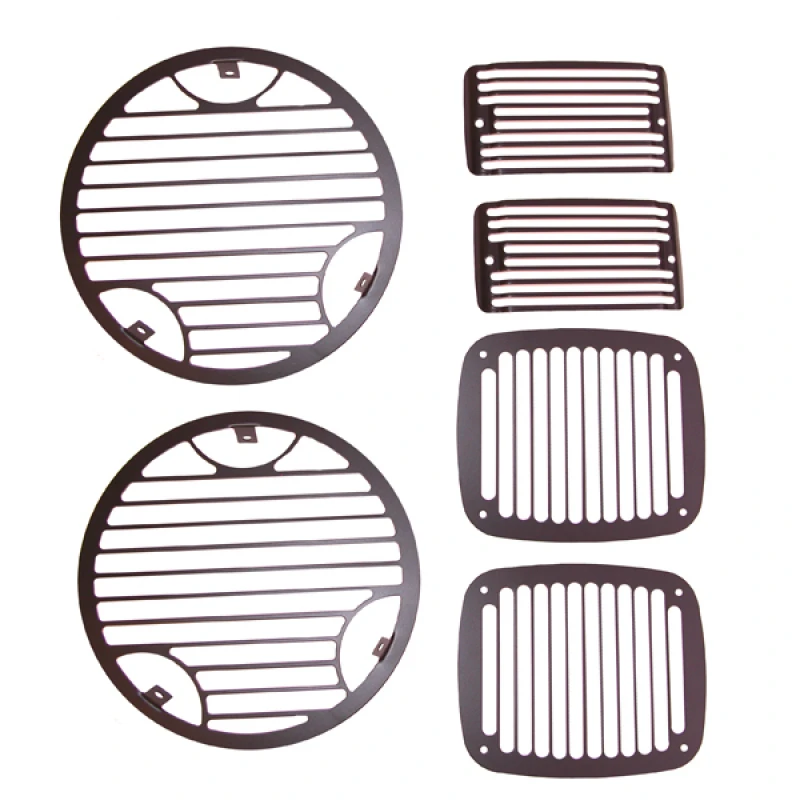 Rugged Ridge 97-06 Jeep Wrangler Billet-Steinschutz-Set