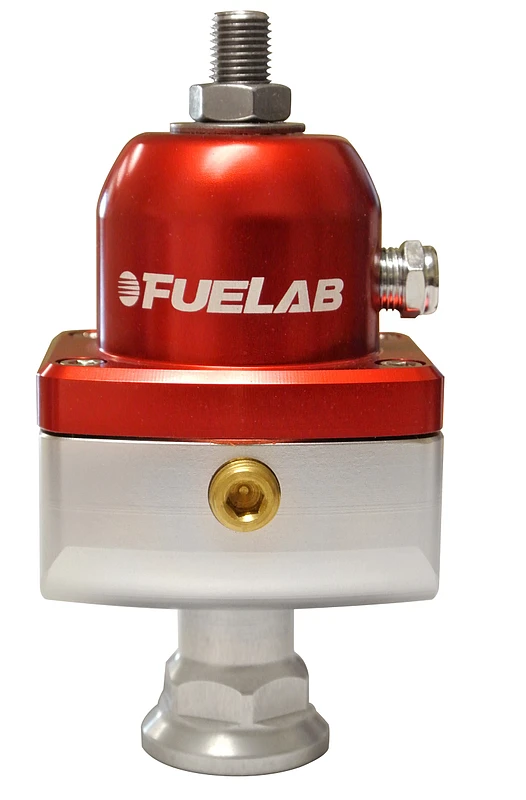 Fuelab 555 Carb Adjustable Fuel Pressure Regulator Blocking Style 10-25 PSI