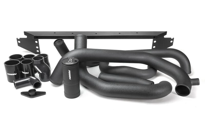 PERRIN 02-07 Subaru WRX/STI Front Mount Intercooler Boost Tube Kit - Black