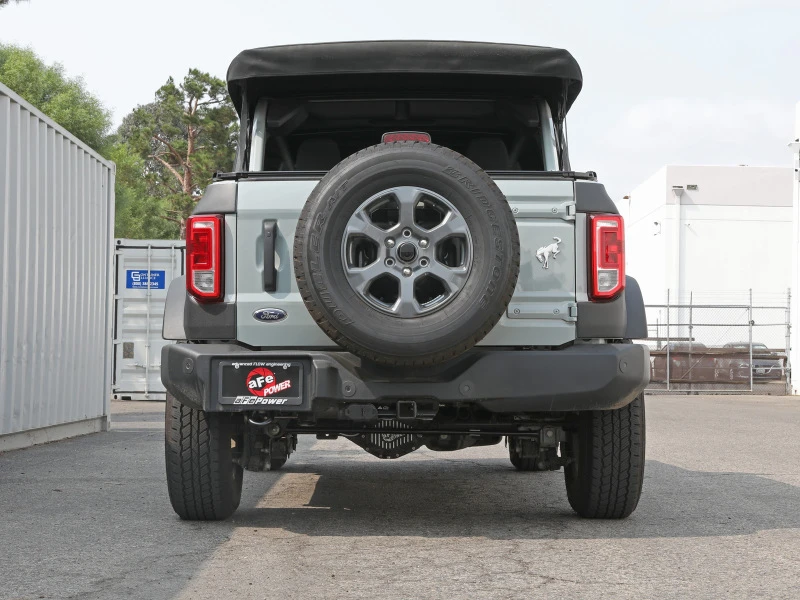 aFe Apollo GT Serie 3 Zoll 409SS Kat-Back Ford Bronco 2021 L4 2,3L/V6 2,7L - Poliert