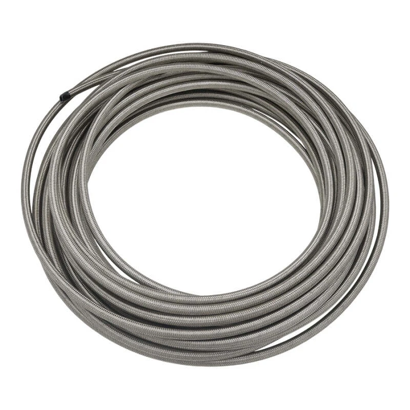 DeatschWerks 6AN Edelstahl Doppelt Geflochtene CPE-Schlauch - 50ft